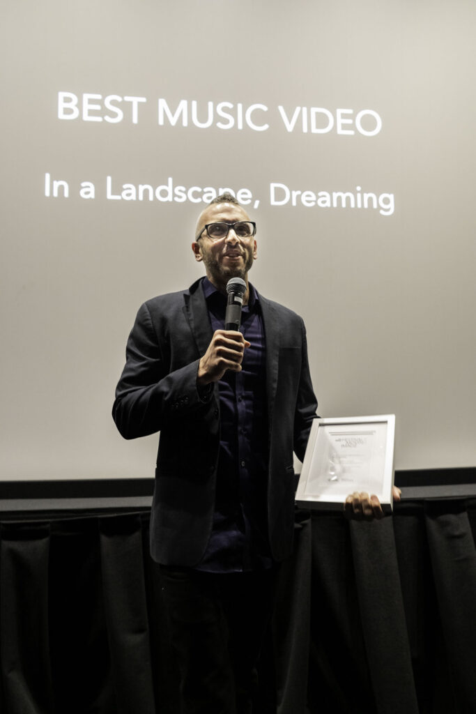 Ross Morin wins Best Music Video for "In A Landscape, Dreaming" at The Artists Forum Festival of the Moving Image: 2019