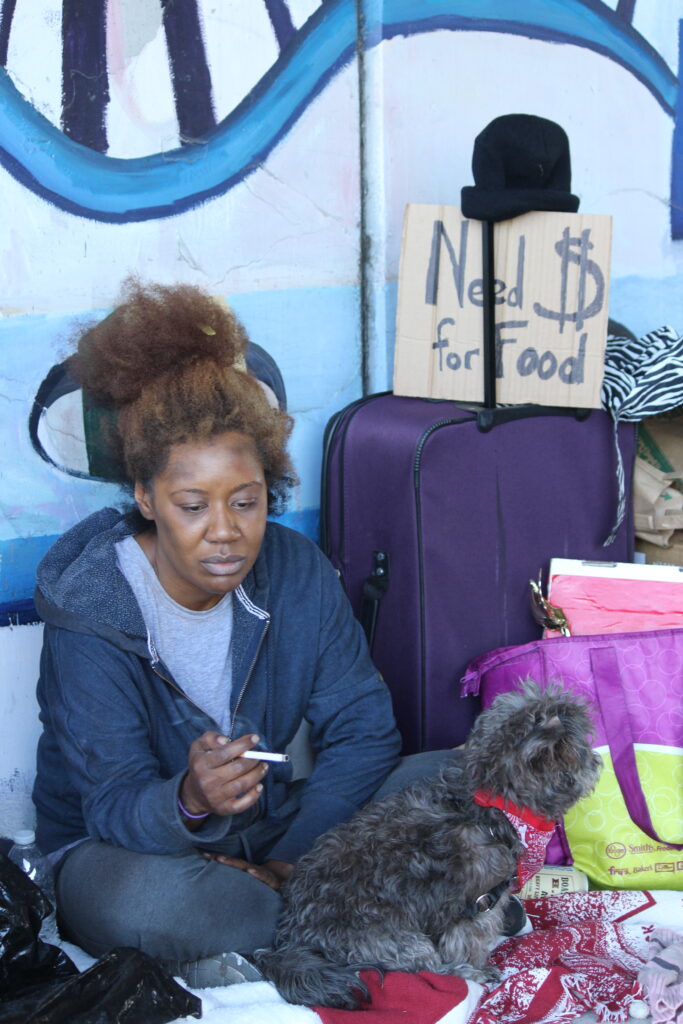 Still from "Parker & Angel" by Ty Whittington-Scott featuring Jill Allen