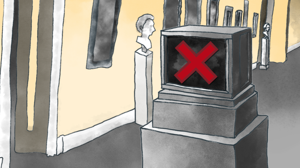 Promotional image from the film "The Phantasmagoria of Offense: The Male Version" by Jess Irish