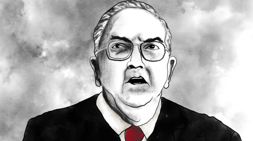 Promotional image from the film "The Phantasmagoria of Offense: The Male Version" by Jess Irish