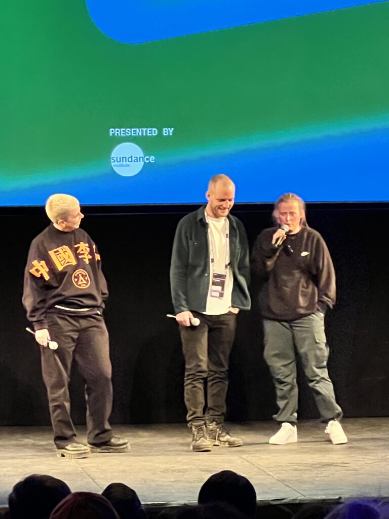 Sundance 2023 Q&A for "Scrapper" - Photo by CJ Arellano