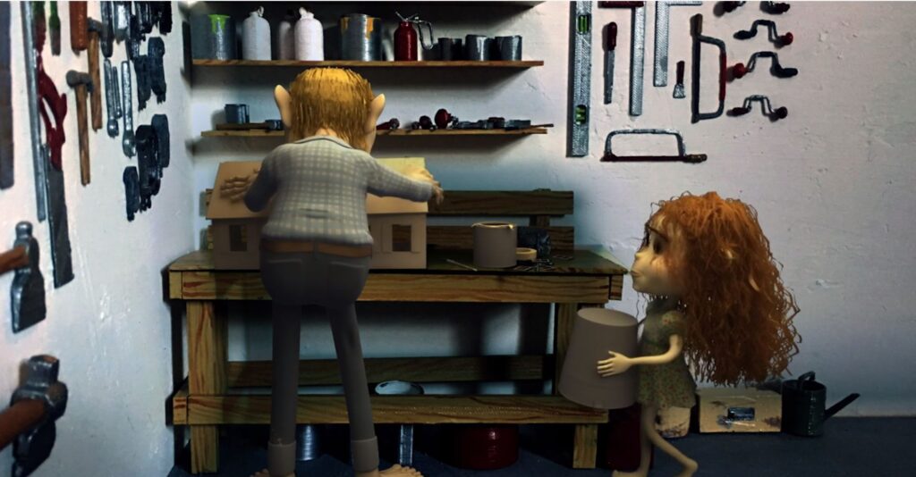 Promotional image from the film "The Spirit Seam" by Ashley Gerst