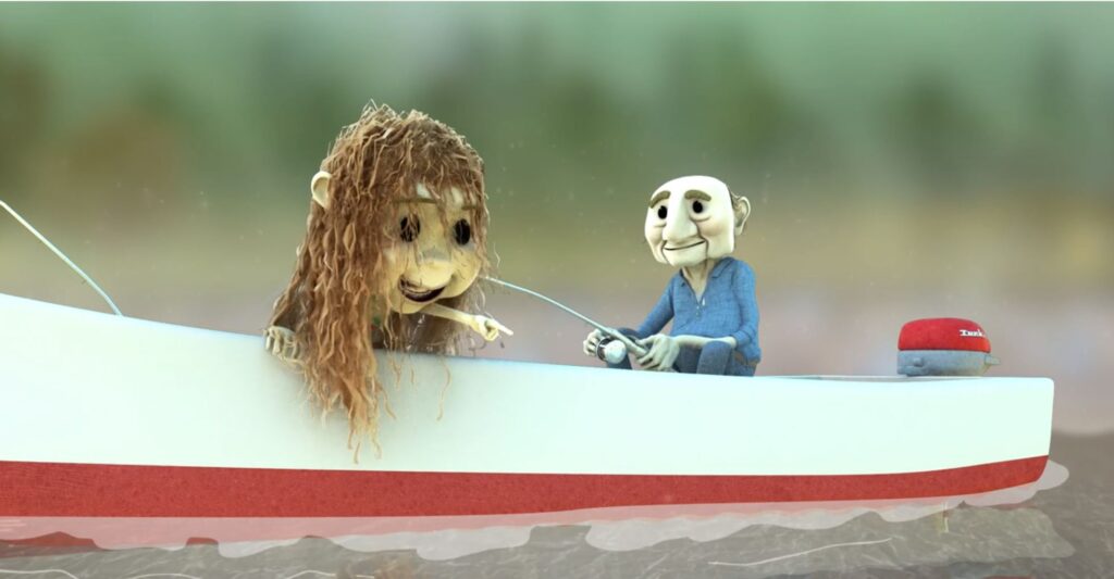 Promotional image from the film "The Spirit Seam" by Ashley Gerst