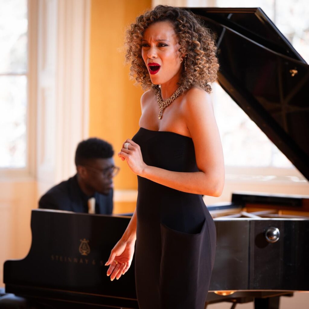 Rebecca L. Hargrove sings at Colour of Music Festival